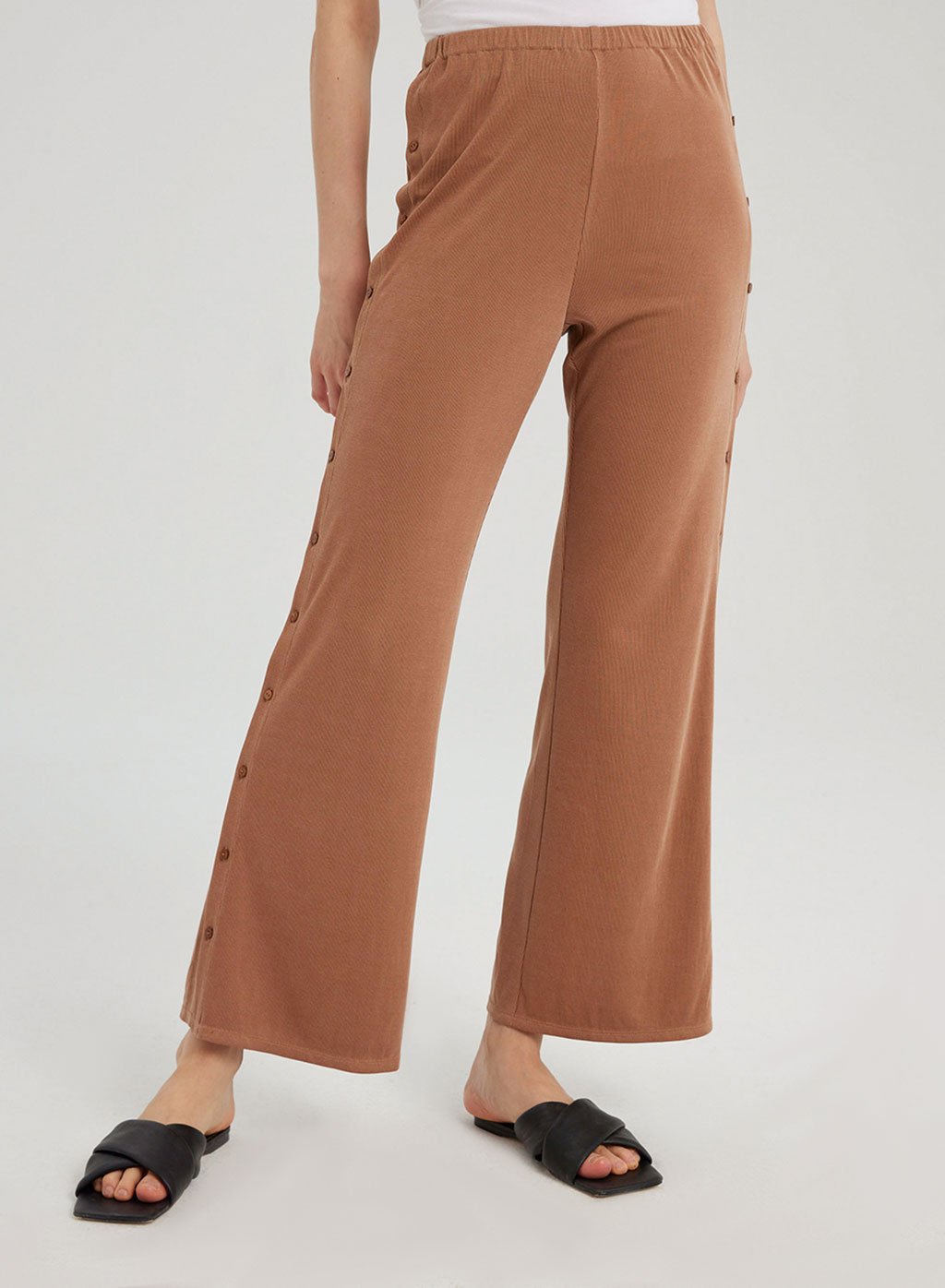 High Waisted Lounge Flared Pants
