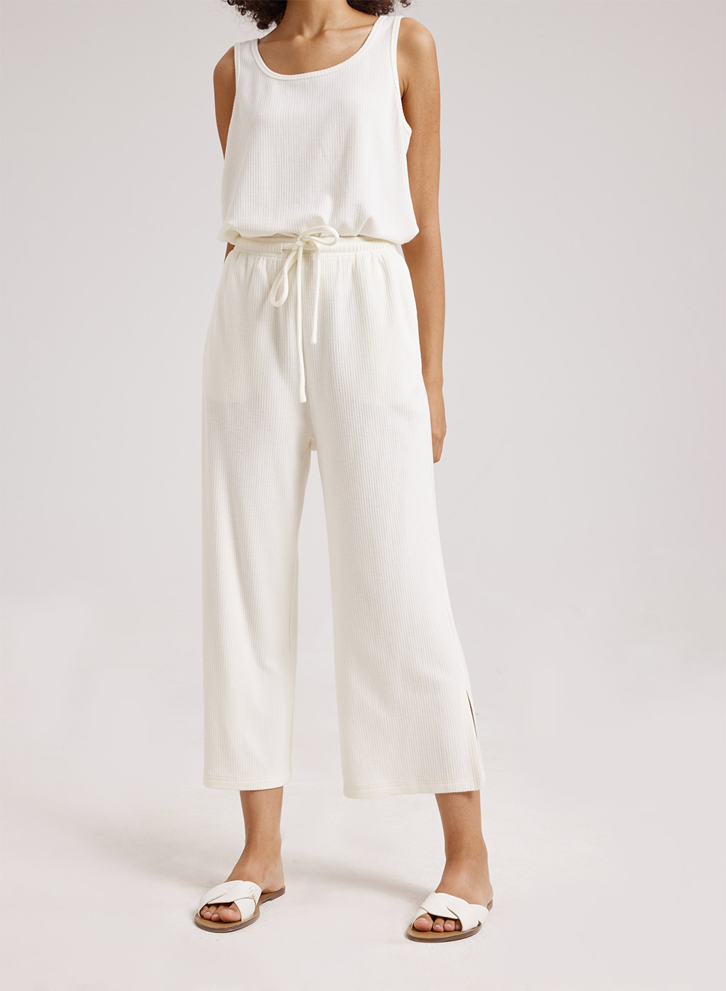 Relaxed Rib Pants