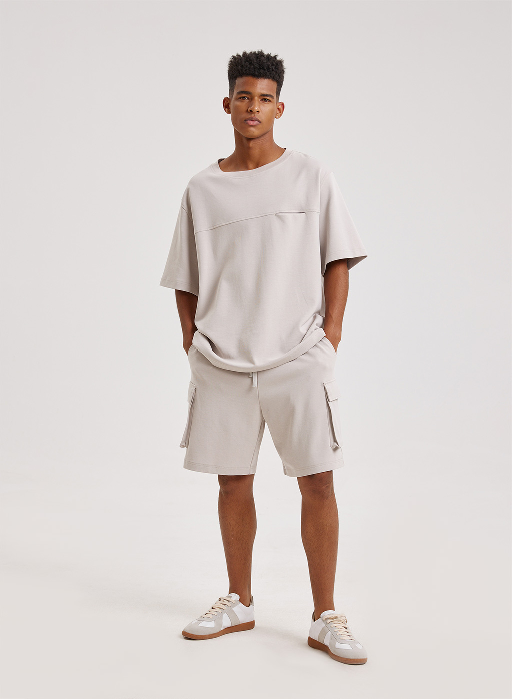 Men Shorts Set | Relaxed Fit Shorts & Cotton T-shirts | Nap Loungwear