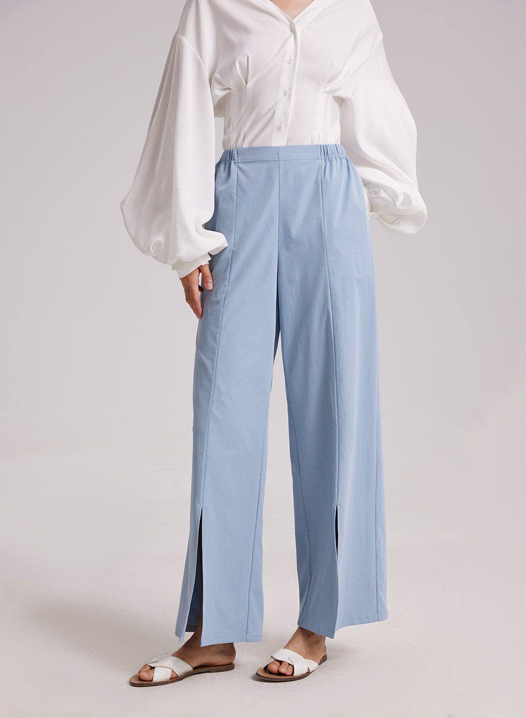 Wide Leg High Waist Pants