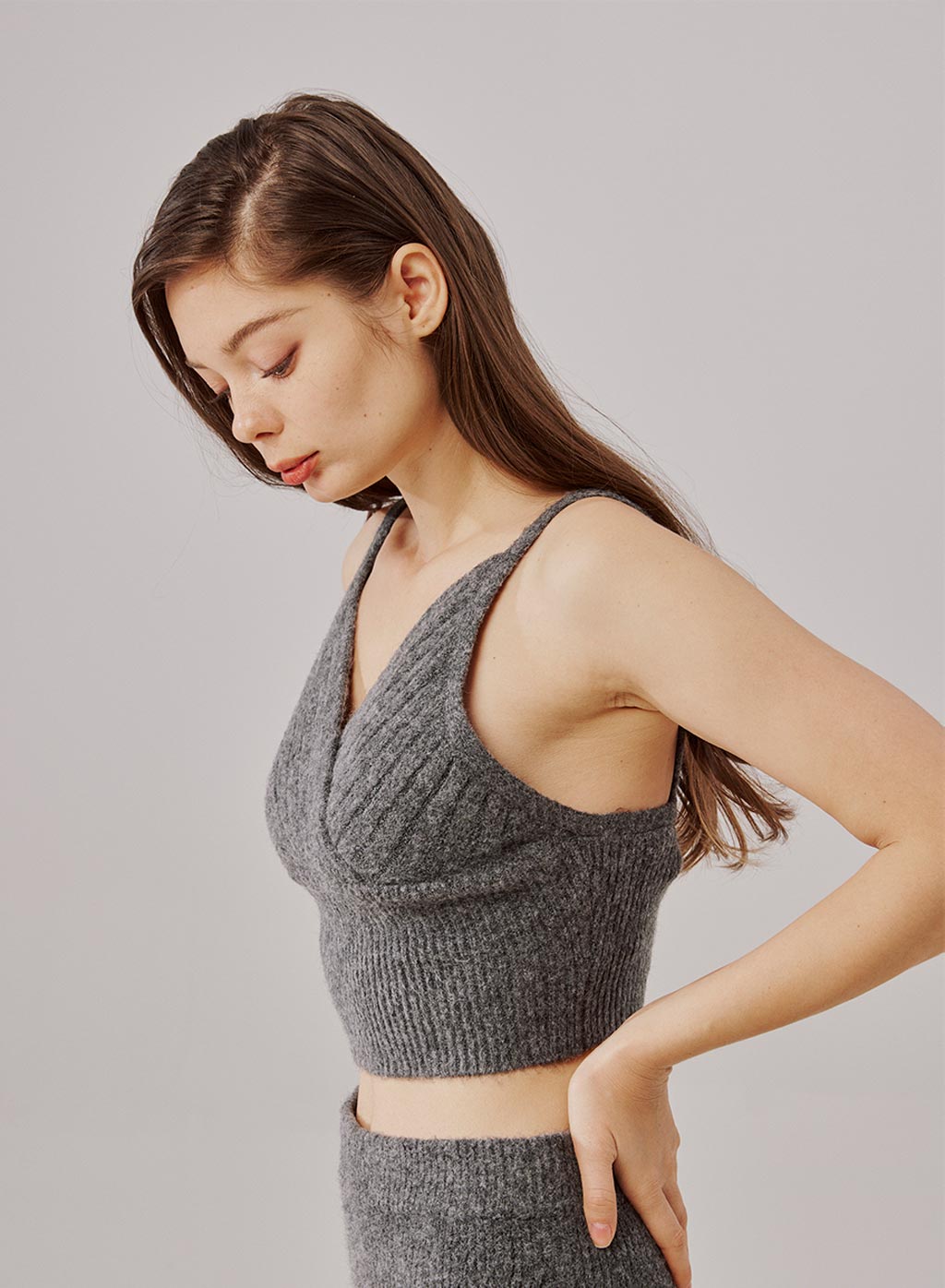 Knitted cami hot sale top