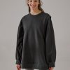 Double-Layer Sleeve Sweatshirt