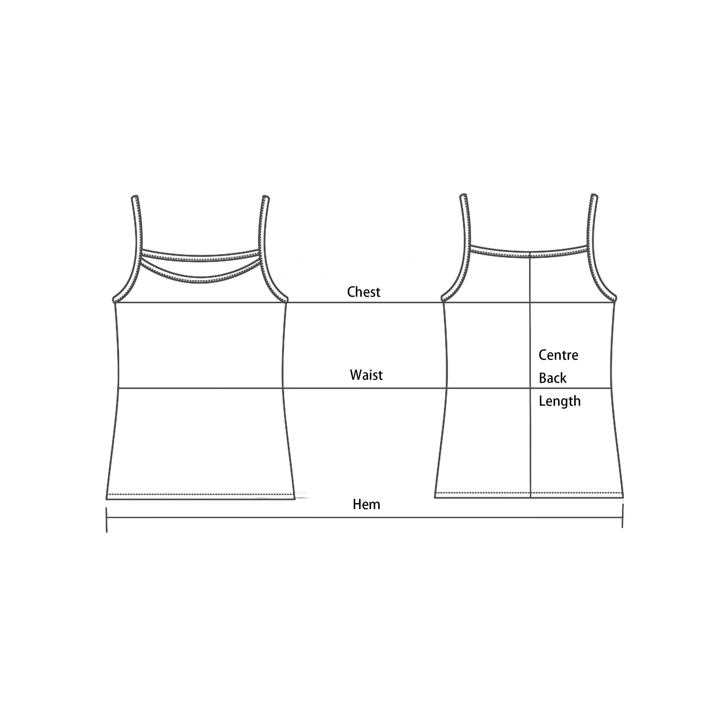 Square Collar Sleeveless Top