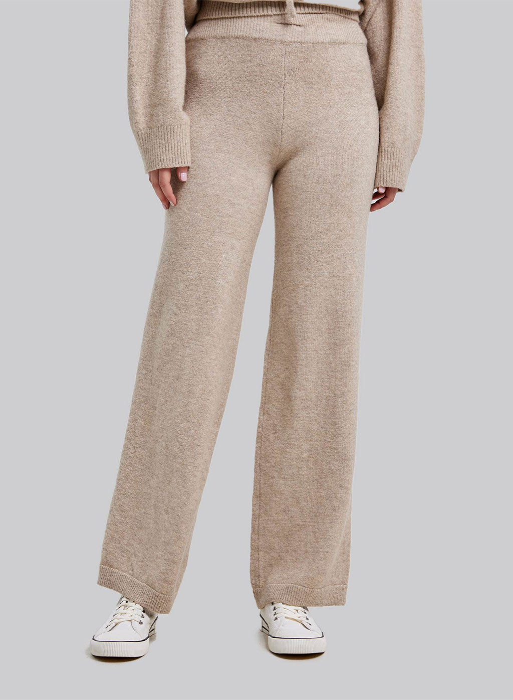 Cashmere knit trousers (232M12192499) for Woman